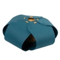 thumbnail image 1 of Almencla Tunnel pour Chat Semi-Fermé Lit Doux Léger Tente pour Chatons Snooze Bleu Foncé, 1 of 8