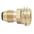 thumbnail image 2 of Filfeel Adaptateur de Raccords en Laiton pour Réservoir de Propane Convertit la Valve de Service LP en Tuyau QCC1 Type1, Adaptateur de Raccords en Laiton pour Réservoir de Propane, 2 of 8