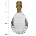thumbnail image 3 of Royal Designs Fan Pull Chain with Balloon Drop Crystal Finial ? Polished Brass ? Set of 2, 3 of 3