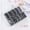 4cmx100cm, variant on Nail Art Star Transfer Paper 10 Grid Set Color Silver Laser Nail Sticker Black And White Lace Transfer Paper