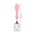 thumbnail image 3 of Kids Tableware Pink Stainless Steel Children Safe Forks 4Pcs 5.7 x 1 x 0.4In, 3 of 8