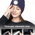 thumbnail image 3 of Auricular Bluetooth tapa de la lámpara led Iluminación de funcionamiento nocturno al aire libre Luz de advertencia intermitente azul roja MFZFUKR BST2001054-2, 3 of 5