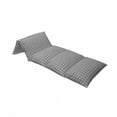 thumbnail image 4 of Abstract Floor Pillow Lounger Cover, Dark Toned Checkered Gaelic Culture Symbolic National Pattern, Nap Mat Printed Fabric Case for 5 Pillows, 88" x 27", Charcoal Grey Dimgrey, by Ambesonne, 4 of 5