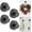 Black, variant on Surpdew Suction Cup Hooks For Wreaths On Glass, 2025 New Model No-Drill Suction Cup Hook, Suction Cup Hooks Wreath Hangers, Metal Hook For Showers, Bathrooms, Window Glass, Door, And Wall Black 1Pc