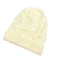 thumbnail image 3 of Gorro de punto de cable Soledad para mujeres y hombres, 3 of 5