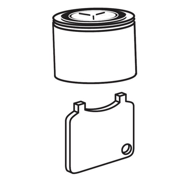 American Standard 066508-0020A Chrome 0.5 GPM Aerator