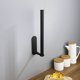 thumbnail image 5 of Toallero de Papel Hugtrwg Soporte de pared Para cocina negro, 5 of 9