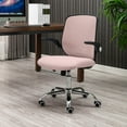 thumbnail image 2 of Porthos Home Hank Office Chair With Airy Mesh Back, Angle-adjustable Armrests, Sturdy Metal Legs With Roller Wheels And Height Adjustable Gas Lift Seat (For The Cozy Home Studio And Small Office), 2 of 6