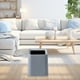 thumbnail image 5 of Mini Desktop Trash Can | Small Square Open Bin for Office, Living Room, Study, Coffee Table Organization | Plastic Waste Container | Multi-Use Storage | White/Gray/Pink/Blue/Black | 5.2x5.2x6 in | 1, 5 of 6