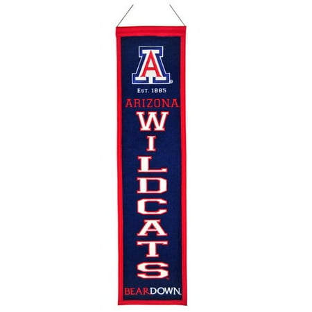 Wildcats Banner - Winning Streak NCAA Heritage Banner, University of Arizona Wildcats