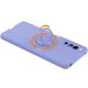 thumbnail image 2 of Para Sony Xperia 10 Iv 5g Ring Kickstand Design Funda protectora de silicona líquida para teléfono Funda trasera antiarañazos con cordón, 2 of 3