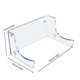 thumbnail image 5 of Sonducket 1 juego Slide Rack Material premium Kit de montaje en pared Soporte para longboard negro Ropa Deportiva, Zapatos Transparente, 5 of 6