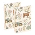 thumbnail image 2 of Haosy Truck Highland Cow Flower Notebooks 1-subject Journal 60 Sheets A5 College Ruled Paper Detachable Ring 8.3"x5.7", 2 of 8