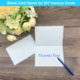 thumbnail image 4 of Blank Cards and Envelopes 5x7 inches, 50 Pack White Blank Note Cards Greeting Card and Envelope Set, Folded Cardstock with Envelopes for DIY Greeting Card, Thank You Card, Invitations, 4 of 7