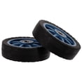thumbnail image 4 of RENACLIPY 2 Pcs Roues pour Chariot PVC Noir Remplacement pour Fauteuils Roulants, 4 of 6