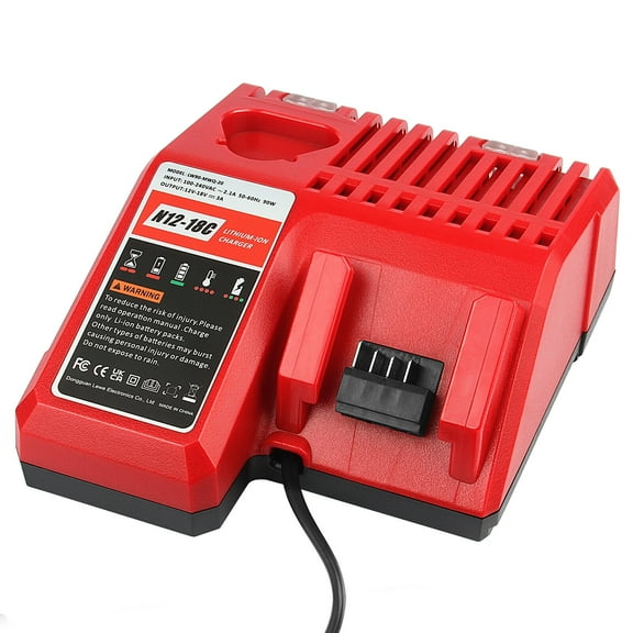 18V Charger for 18 Volt Milwaukee M18 M18B M18B2 M18B4 M18BX C18B Li18