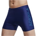 thumbnail image 4 of guisaled Men Swim Jammer Athletic Training Endurance Swimsuit Competitive Racing Compression Swimwear Quick Dry Square Leg Swim Trunks Clothing, 4 of 6