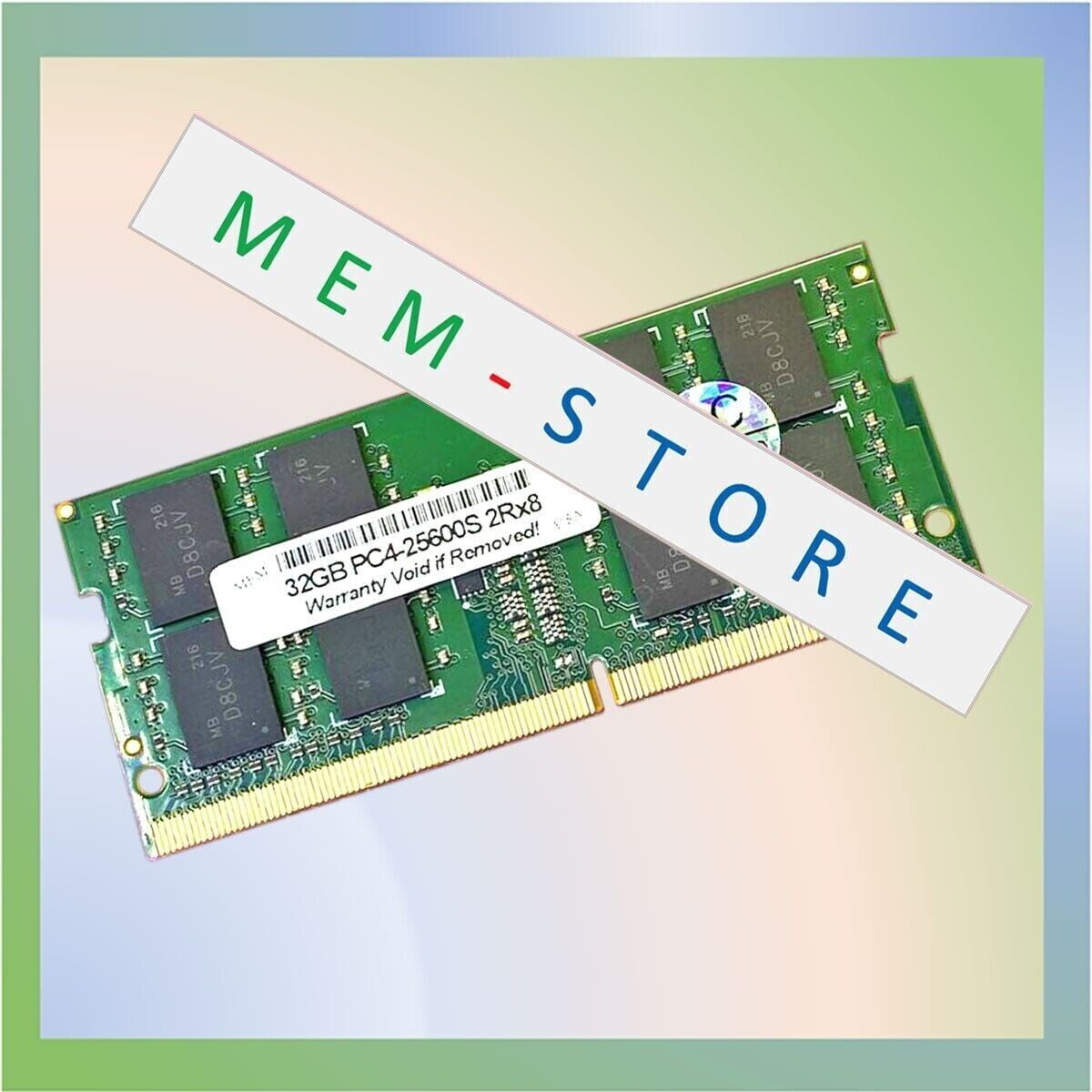 32GB DDR4 3200MHz Dual Rank SODIMM Kingston KVR32S22D8/32 Equivalent ...