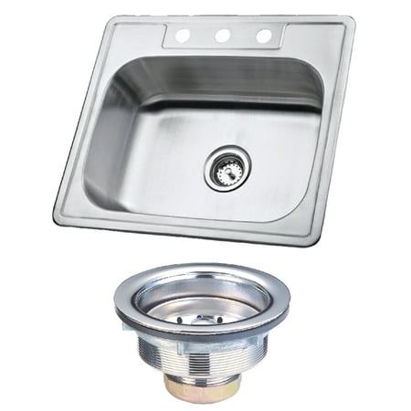 Brass Decorative Basins Stainless Steel - Kingston Brass KK25228BN Gourmetier 25