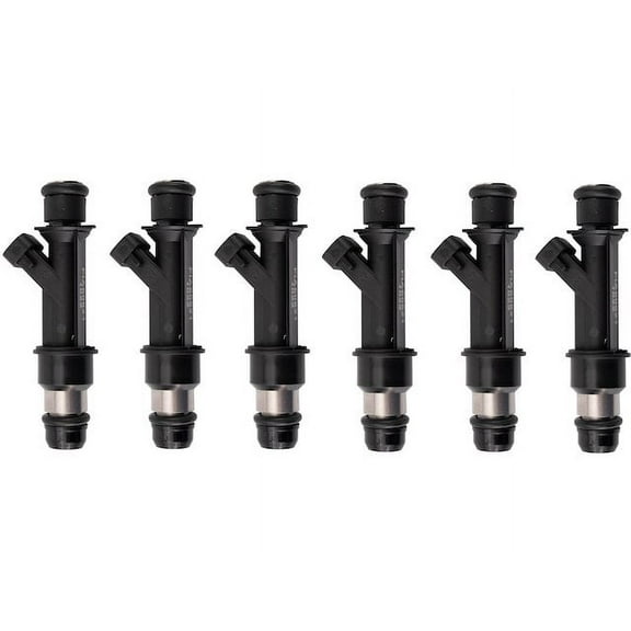 Fuel Injector Set 6 Piece - Compatible with 2002 - 2007 Chevy Trailblazer 4.2L 6-Cylinder 2003 2004 2005 2006