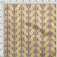 thumbnail image 3 of oneOone Polyester Lycra Fabric Stripe|Diamond & Triangle Geometric Print Fabric By Yard 56 Inch Wide, 3 of 4