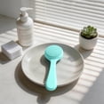 thumbnail image 3 of Silicone Facial Cleansing Brush With Long Handle, Manual Face Scrubber For Deep Gentle Exfoliating Skin Massage Pore Cleaning, 3 of 7