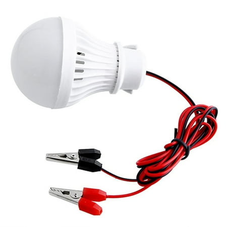 

AerDream Portable 12V 5W LED Bulbs for Camping Solar Hunting Emergency Clip Light