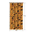 thumbnail image 5 of Halloween Witch Hat Pattern Shower Curtain 36"x72" ,Bathroom Decorative Shower Curtains Set with 12 Hooks,Modern Waterproof Washable Shower Curtain, 5 of 6