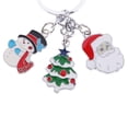 thumbnail image 3 of del Tema de Navidad Colgante Árbol de Navidad Santa Claus Regalos para Mujeres Chicas, 3 of 7