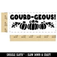 thumbnail image 2 of Gourd-eous Gorgeous Teacher Student School Self-Inking Rubber Stamp Ink Stamper - Black Ink - Small 1-1/2 Inch, 2 of 7