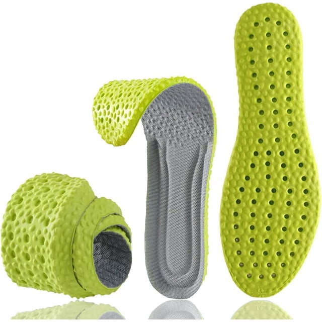 Plantillas para Zapatos Plantillas de Espuma Viscoelástica Plantillas para Hombre y Mujer Plantillas con Absorción de Impacto Plantillas para Alivio del Pie