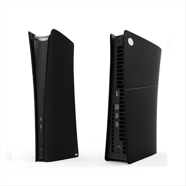 Housse en Silicone pour Console PS5 Slim Édition Numérique, Étui de Protection Imperméable Anti-Rayures Anti-Chute