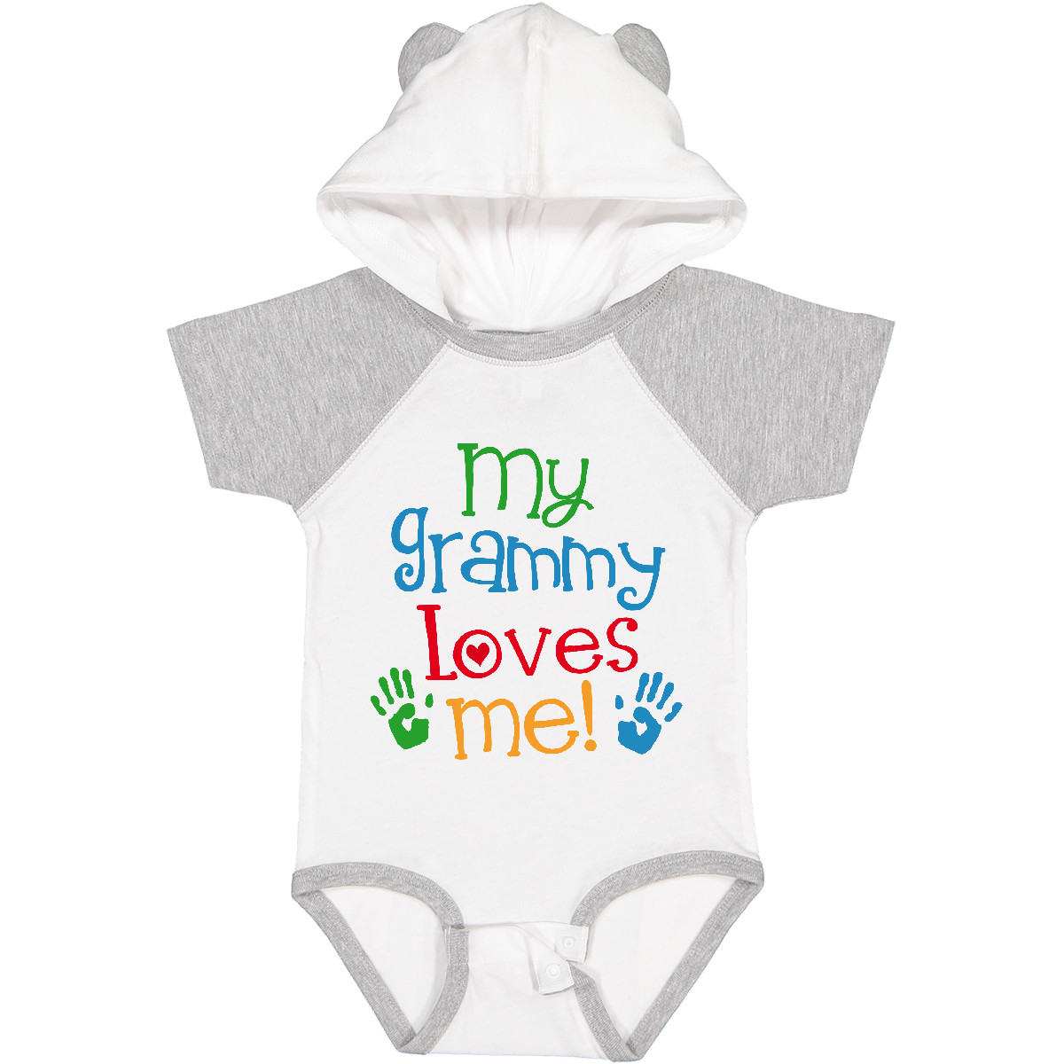 Inktastic My Grammy Loves Me Boys or Girls Baby Bodysuit