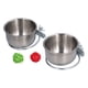 thumbnail image 4 of Comedero para loros Jadeshay de acero inoxidable 3.9 pulgadas, 4 of 8