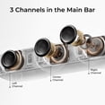 thumbnail image 4 of ULTIMEA Aura S4T 7.1ch TV Soundbar with 4 Surround Speakers, Surround Sound System with 5.25" Subwoofer, App Control, Bluetooth 6.0, HDMI/OPT/AUX, Peak Power 350W, 4 of 16