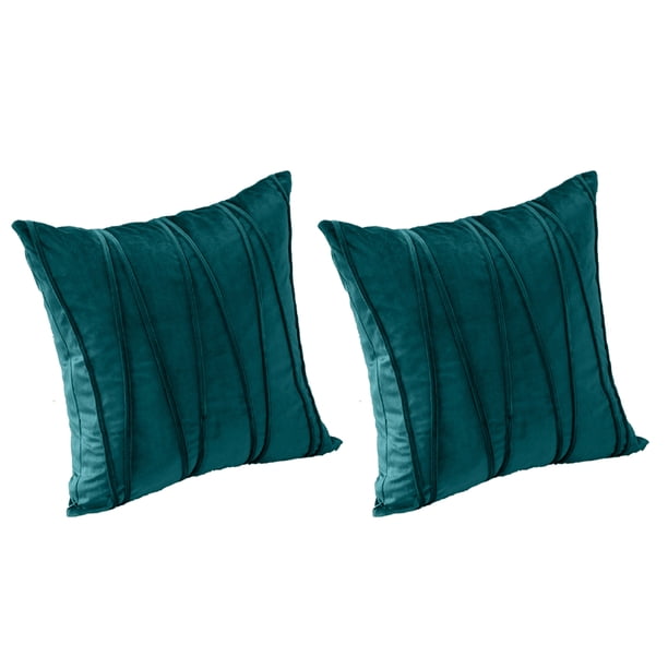 Dinheiro Juego de 2 Piezas Funda de Almohada Decorativa y esponjosa Característica del sofá Juego de Almohadas para sofá Adecuado para Cama Sala de Estar Funda de Almohada Cuadrada 18 x 18 Pulgadas