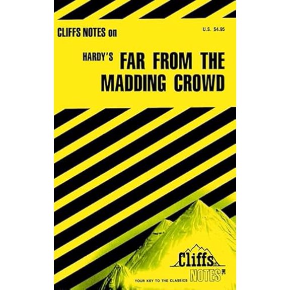 Pre-Owned Cliffsnotes Far from the Madding Crowd, 9780822004653, 0822004658, Paperback,