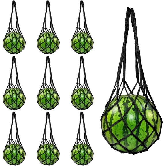 10 Pcs Watermelon Hammock for Trellis, Melon Hammock for Trellis, Heavy Duty Mesh Support Net