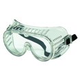 thumbnail image 1 of Protective Goggles, Clear/Clear, PVC, Impact Resistant, Elastic Strap | Bundle of 5 Each, 1 of 1