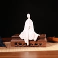 thumbnail image 4 of Statue Base Plant Stand Indoor Pedestal Stand Solid Wood Base Buddha Statue Base Cushion High Flower Potted Bracket Shelf Potted Plant Display Stand, 4 of 5