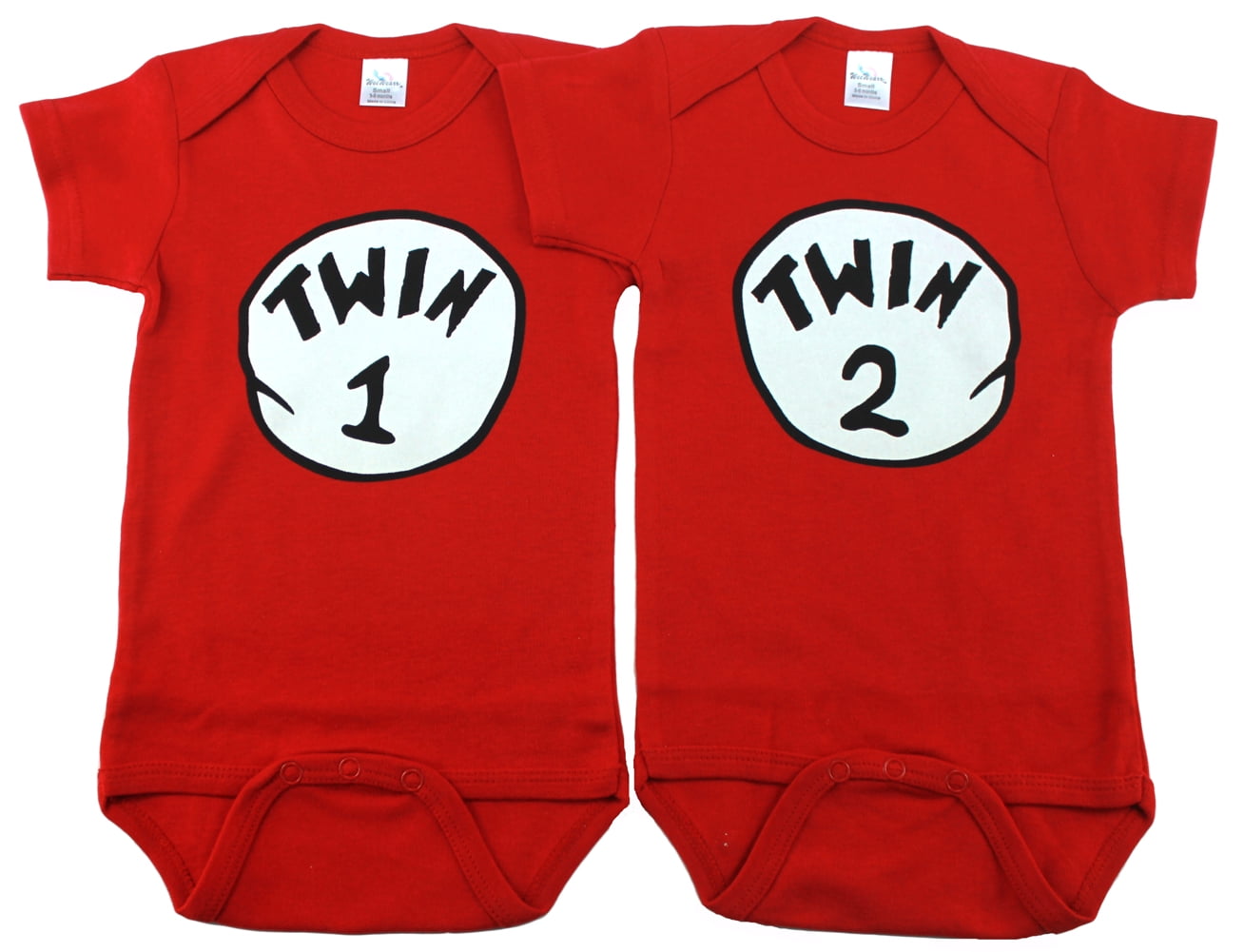 Nursery Decals and More Gender Neutral Baby Bodysuits, Includes 2