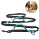 thumbnail image 2 of Correa para perro, correa para perro manos libres mejorada con dos puentes elásticos, correa larga de nailon para perro con cinturón ajustable para correr Zhivalor 2034542-3, 2 of 4