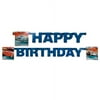 Cars 'High Velocity' Happy Birthday Banner (1ct)
