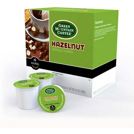 Green Mountain Coffee Hazelnut Light Roast KCups Coffee, 18 count Walmart.com Green Mountain Coffee Hazelnut Light Roast KCups Coffee, 18 count Walmart.com