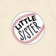 thumbnail image 4 of Inktastic Little Sister Baseball Girls Baby T-Shirt, 4 of 5