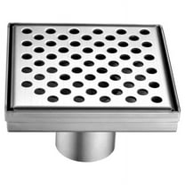 Dawn® LRE050504 Rhone River Series Square Shower Drain 5"L In Polished Satin