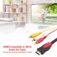 thumbnail image 5 of Cable Adaptador Convertidor HDMI a RCA Universal 1,5 m, 5 of 9