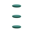 thumbnail image 4 of Transemion Coussin de Chaise Amovible Coussin Rond Doux et Confortable pour le Confort Polyester Chaise Ronde Coussin Coussin Noir Vert 40X40cm 3Set, 4 of 6
