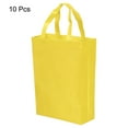 thumbnail image 3 of 36x25cm Non-Woven Vertical Style Reusable Gift Bag, Yellow 10 Pack, 3 of 5