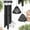 Crown: Two-sided, variant on Livhil Wind Chimes for Outside, Sympathy Memorial Wind Chimes Deep Tone, Soothing Aluminium Windbell, Large Wind Chimes with 5 Thicken Tubes & Hook, 33''
